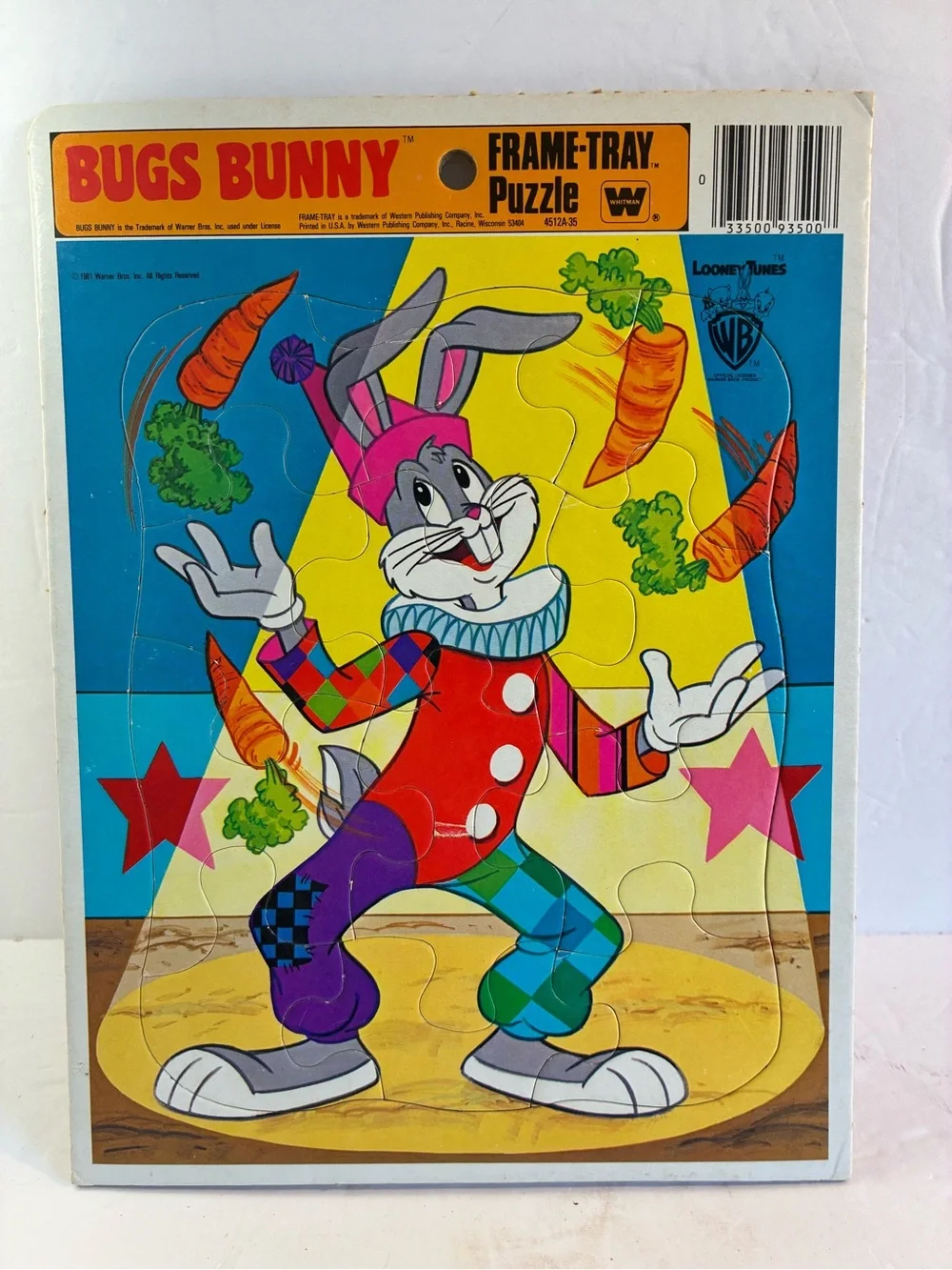 Vintage 1981 Whitman Bugs Bunny Frame-Tray Puzzle – Looney Tunes